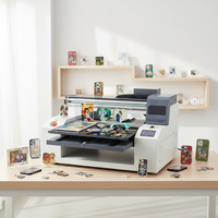 Impresora UV Plana Automática A3 con Cabezales Dobles TX800 XP600 para Impresión en Materiales Flexibles y de Carcasa de Huevo, como Fundas de Teléfono