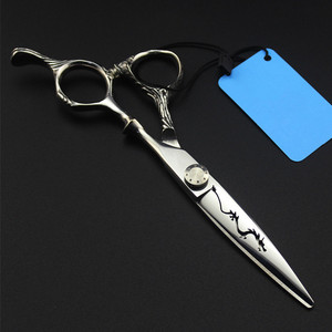Tùy Chỉnh Nhật Bản 6 ''Hollow Rồng Cắt Tóc Salon Kéo Cắt Cắt Tóc Makas Tóc Cắt Kéo Cắt Tóc Cắt Tóc Kéo Làm Tóc Kéo Kéo - Product Image 2