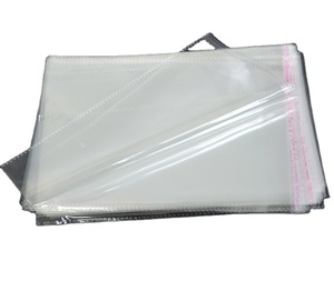 Vente en gros <span class=keywords><strong>pas</strong></span> <span class=keywords><strong>cher</strong></span> joint auto-adhésif transparent vêtements Opp emballage <span class=keywords><strong>sac</strong></span> en plastique rouleau comestible sacs-cadeaux - Product Image 3