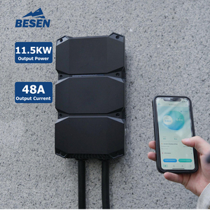 Station de recharge intelligente 40 11,5 kW avec contrôle par application Wi-Fi compatible avec toutes les voitures - Product Image 4
