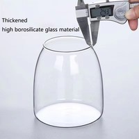 Frasco de Almacenamiento de Vidrio de Borosilicato Ecológico con Tapa de Bambú Hermética a Prueba de Olores, Apto para Microondas