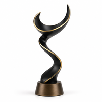 Trophée Métallique 6 Styles Or Argent Bronze Couronne de Boissons Design Infini Art Sport Affaires Cérémonie Cadeaux Personnalisés de Bienvenue