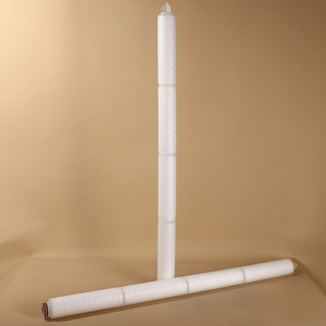 Cartucho de Filtro Plegado Microporoso Pure Health de 40 Pulgadas con Punta Triangular para Tratamiento de Agua Industrial - Product Image 1