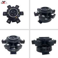 Projecteur matriciel professionnel MZX à six bras LED RGBW, 26 canaux DMX512, pour scène, DJ et éclairage de club