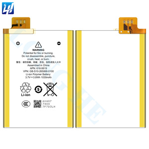 1030Mah 616-0619 A1421โรงงานจัดหาแบตเตอรี่นาฬิกาสำหรับ <span class=keywords><strong>IPod</strong></span> <span class=keywords><strong>Touch</strong></span> <span class=keywords><strong>5</strong></span> - Product Image 3