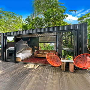 Xindian 20ft container nhà-hot bán container biệt thự và cửa hàng làm bằng thép và bánh sandwich Panel cho cửa hàng và trung tâm sử dụng - Product Image 4