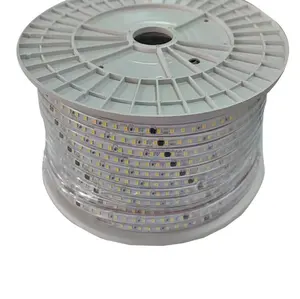 Ac220v COB LED Strip CE ROHS 15m 50m 100m IP67 không thấm nước điện áp cao COB LED Strip ánh sáng 220V