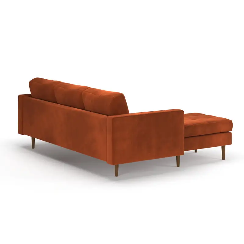 Nordic Retro Stijl Sofa Italiaanse Minimalistische Moderne Woonkamer Kleine Platte Rechte Vierkante Combinatie