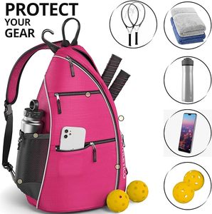 Nuevos deportes tenis racketball Pickleball paletas bolsa Gery duradero tenis bolsa Padel raquetas Pickleball tenis mochila - Product Image 4