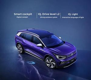 Nuevo SUV <span class=keywords><strong>Volkswagen</strong></span> 2023 Vw Id6 X Prime <span class=keywords><strong>Id4</strong></span> Id.6 Crozz Pure Pro, Vehículo Eléctrico de Nueva Energía, <span class=keywords><strong>Precio</strong></span> de Fábrica Popular 2024, en Venta - Product Image 2