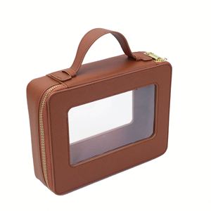 Estuche de Almacenamiento Portátil y Resistente de Nuevo Estilo, Gran Capacidad, Multifuncional, Impermeable, de PU - Product Image 1