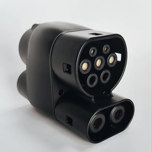 Adattatore EV CCS1 a CCS2 AC e DC 400A 1000V per Mercedes Benz <span class=keywords><strong>BMW</strong></span> <span class=keywords><strong>IX</strong></span> I3 Audi Model Y Model 3 BYD MG ZS Fiat Hatchback Kia CUPRA - Product Image 1
