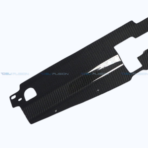 Pour Mitsubishi Lancer Evolution EVO 7 8 9 CT9A 2001-2007, kit de protection de radiateur en fibre de carbone, plaque de refroidissement, couvercle de compartiment moteur - Product Image 2