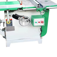 Scie circulaire à table inclinable avec moteur de 3 kW pour le travail du bois