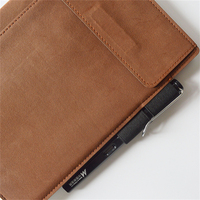Bon prix éco-durable A5 carnet de notes de voyage Journal en cuir papier couverture couture reliure imprimé Style spirale Design cadeau