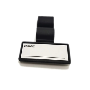 Медицинский пластиковый именной бейдж для стетоскопа Littmann, черный - Product Image 3