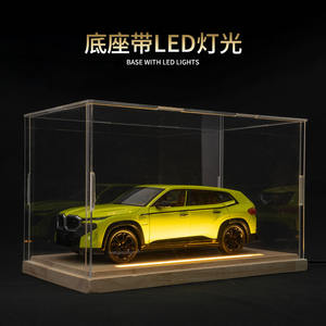 Caja de exhibición transparente de acrílico a prueba de polvo para modelos de coches, ideal para juguetes de niños y exhibición de coches a escala grandes. - Product Image 4