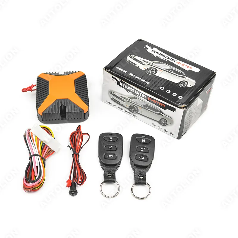 Top Kwaliteit Auto Keyless Entry Kit Remote Trunk Release Remote Lock Unlock & Negatieve Power Window Output DC12V