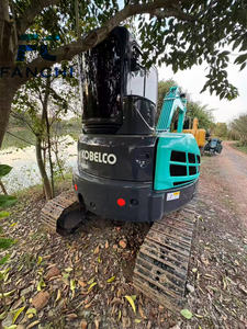 Mini-excavatrice Kobelco 55SR d'occasion en bon état, climatisation réversible, plus abordable - Product Image 5