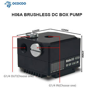 OCOCOOAI centre de données OC-H06A-24V pompe à <span class=keywords><strong>eau</strong></span> électrique à haut <span class=keywords><strong>d</strong></span>ébit contrôle de température personnalisable 4pin roulement en céramique à faible <span class=keywords><strong>bruit</strong></span> - Product Image 6