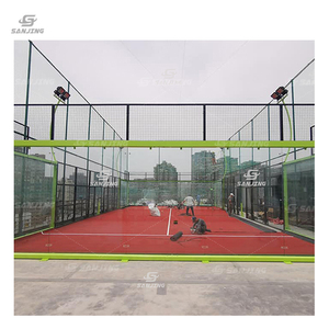 สนามแพเดิลเทนนิสแบบพาโนรามาที่ได้รับความนิยมมากที่สุดในปี 2025 สนามแพเดิลเทนนิสแบบครบวงจร ราคาสนามแพเดิลเทนนิส Cancha De <span class=keywords><strong>Padel</strong></span> - Product Image 4