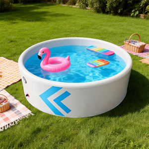 <span class=keywords><strong>Piscine</strong></span> <span class=keywords><strong>gonflable</strong></span> portable hors sol en PVC de haute qualité <span class=keywords><strong>pour</strong></span> la baignade familiale en plein air - Product Image 6
