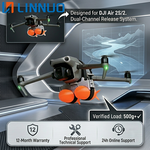 Doppelte Drohnen-Wurfvorrichtung mit Lichtsensor & Fernbedienung – Dual-Modus-Auslöser für <span class=keywords><strong>DJI</strong></span> Mavic Air - Product Image 4