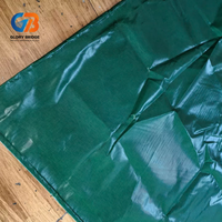 Bâche PVC tricotée warp populaire, résistante aux UV et haute résistance, pour abri de jardin