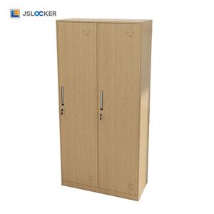 מלון האכסניה בגדי הלבשה ריהוט מודרני שתי דלתות ארון עיצוב פשוט ארון בגדים מתכתי - Product Image 1