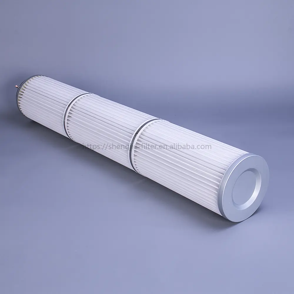 Cartucho de filtro de aire de alta calidad, compresor cilíndrico, venta al por mayor
