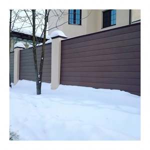 Panneaux de clôture en <span class=keywords><strong>bois</strong></span> bon marché, clôture en <span class=keywords><strong>bois</strong></span>, garde-corps en WPC - Product Image 4