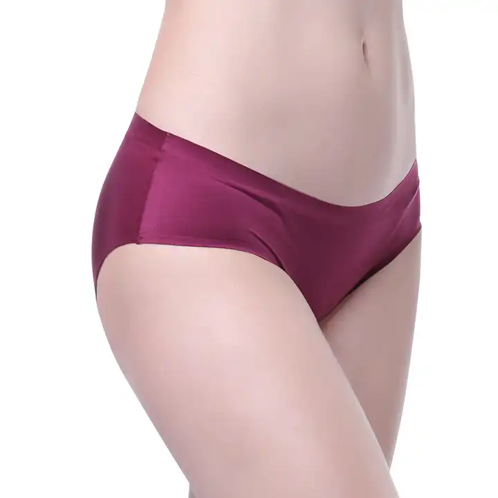 wholesale ladies seamless underwear satin panties