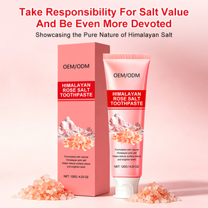 Pasta Dental OEM con Mentol y Sal Rosa del <span class=keywords><strong>Himalaya</strong></span> para Eliminar Manchas y Blanquear los Dientes - Product Image 3