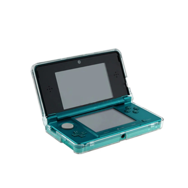 Crystal Clear Hard Skin Case Cover for Nintend 3DS Console Complete Protection Plastic Gaming Accessory Case Cover for 3DS