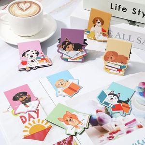 High Ranking Customizable Magnetic Bookmark with Cute Little Dog Pattern