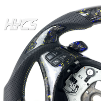 Volant de direction en fibre de carbone forgée pour l'intérieur de la voiture BMW E60 E61 E62 E63 E64 E88 E90 E92 E91 E93