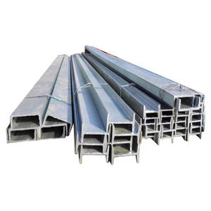 Poutre en I en acier au carbone Q235B ASTM A36 JIS S235JR 125*125*6.5*9mm laminée à chaud 12M en gros usine à vendre - Product Image 1