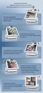 2026 haute qualité HD follicules pileux Scanner détecteur appareil de beauté analyseur de cheveux cheveux cuir chevelu analyser - Product Image 4