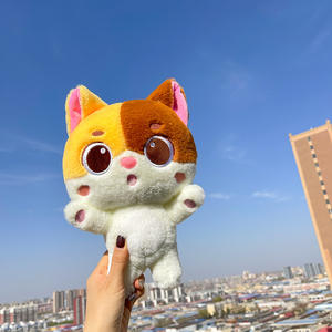 Nouvel arrivage de jouets en <span class=keywords><strong>peluche</strong></span> 35cm pour chat en <span class=keywords><strong>peluche</strong></span> gros oreiller en <span class=keywords><strong>peluche</strong></span> gros chat spongieux - Product Image 3