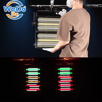 Luz Estroboscópica RGBW de 700W, Enlazable Horizontal o Verticalmente, IP65 Impermeable, DMX Wash LED, Alto CRI 90, Aleación de Aluminio para DJ y Discotecas