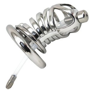 FRRK-12B Chastityล็อคผู้ใหญ่Chastityอุปกรณ์สแตนเลสSeriesผู้ผลิตโดยตรงA SubstituteผมDerailment - Product Image 5