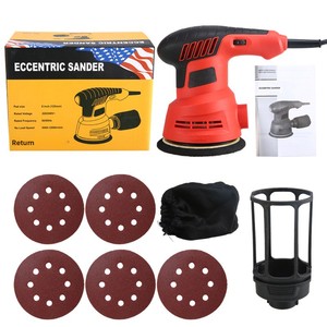 <span class=keywords><strong>Ponceuse</strong></span> électrique à fil électrique personnalisable de 5 pouces, vitesse réglable, pour peinture, mastic mural, polissage du <span class=keywords><strong>bois</strong></span> et travail du <span class=keywords><strong>bois</strong></span> - Product Image 5