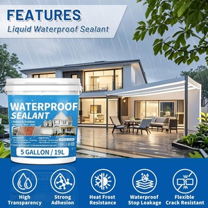 Liquid Waterproof Sealant Coating Eco-Friendly Durable Invisible Repairing Leak Agent for Roofs Indoor/Outdoor Use - Product Image 3