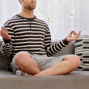 Black Metal Breathing Calm Vaporless Flavored Air Stop Smoking Aid Inhalador Hipoalergénico Lavanda Ansiedad Alivio Collar - Product Image 2