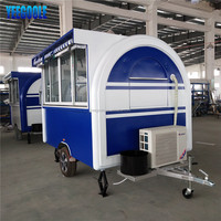 Remorque en acier inoxydable pour Restaurant, accessoire pour emballage rapide, camion d'aliments, vente en gros