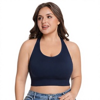 Soutien-gorge de sport sans fil respirant et confortable à maintien élevé, dos élégant, grande taille, idéal pour la course et le fitness, couche de base estivale