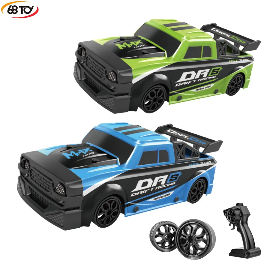 Neues Produkt High Speed RC Drift Auto Fahrzeug Spielzeug Elektro Kunststoff 1:16 für Kinder mit DIY Rad Fernbedienung 25 km/h 4WD