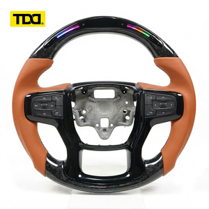 พวงมาลัย TDD LED Galaxy Pro คาร์บอนไฟเบอร์แท้ สำหรับ Chevrolet Chevy 2500 - Product Image 1