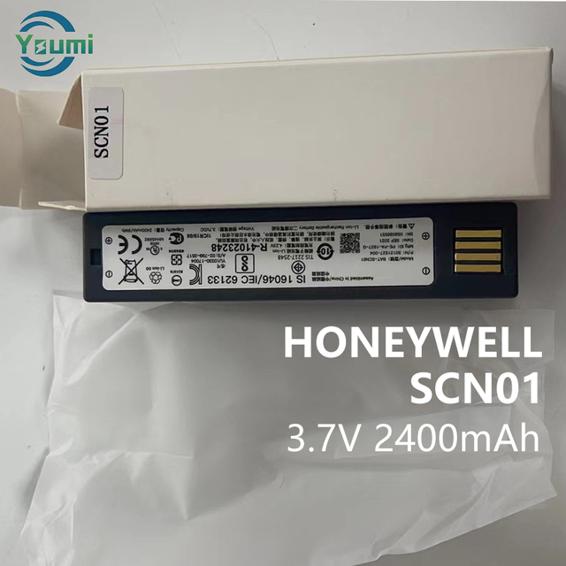 New Replacement Honeywell SCN01 Battery 3.7V 2400mAh Barcode Scanner Lithium Ion Battery Wholesale