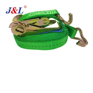 JULI self ratchet tie downs 25mm 35mm 50mm 75mm diameter customized total length 6-12m tie down OEM ODM